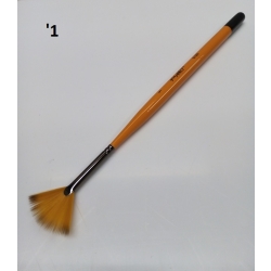 Pędzel wachlarzowy 1″ / graArt , syntetyczny / wachlarz 1